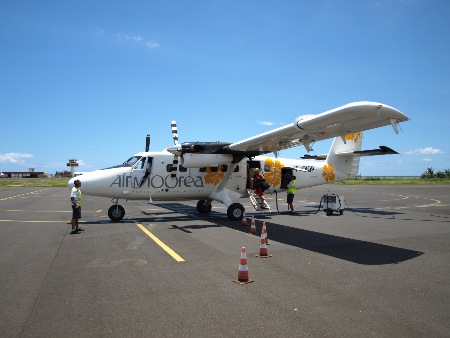 Schnellstes Verkehrsmittel zwischen Tahiti und Moorea